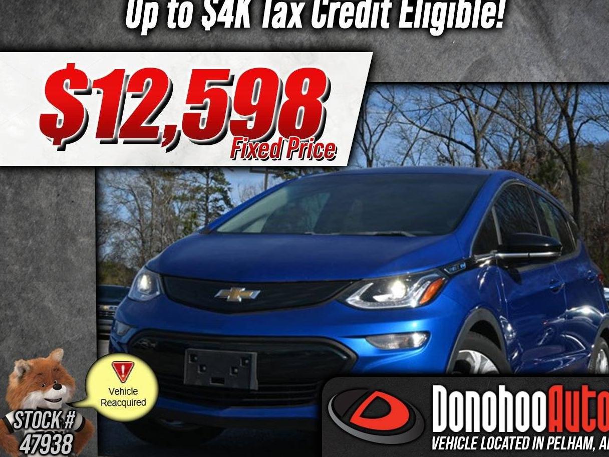 CHEVROLET BOLT EV 2017 1G1FW6S09H4187504 image